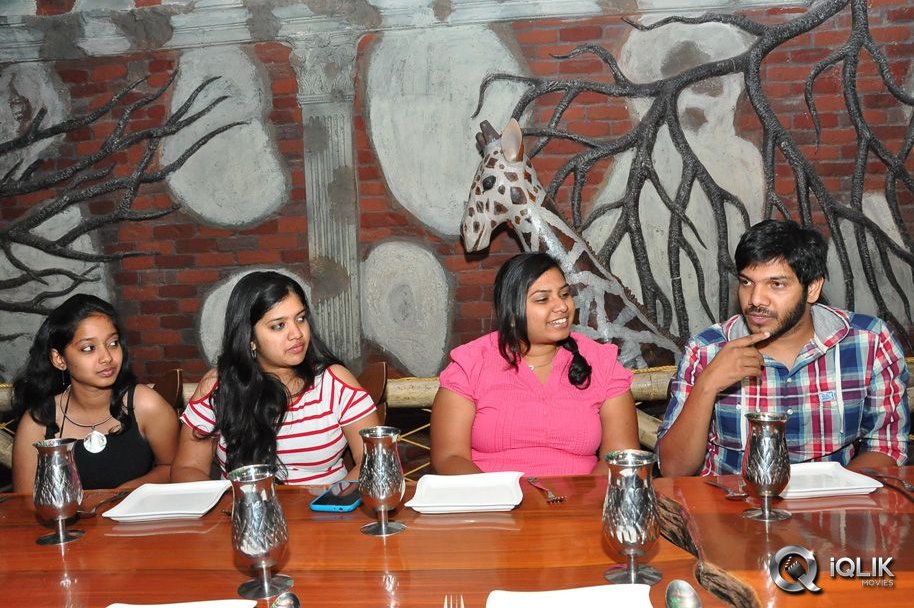 Oohalu-Gusagusalaade-Team-Gift-To-Radio-Mirchi-Contest-Winner